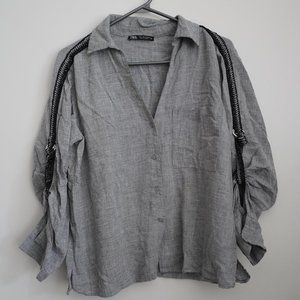 Grey Zara shirt
